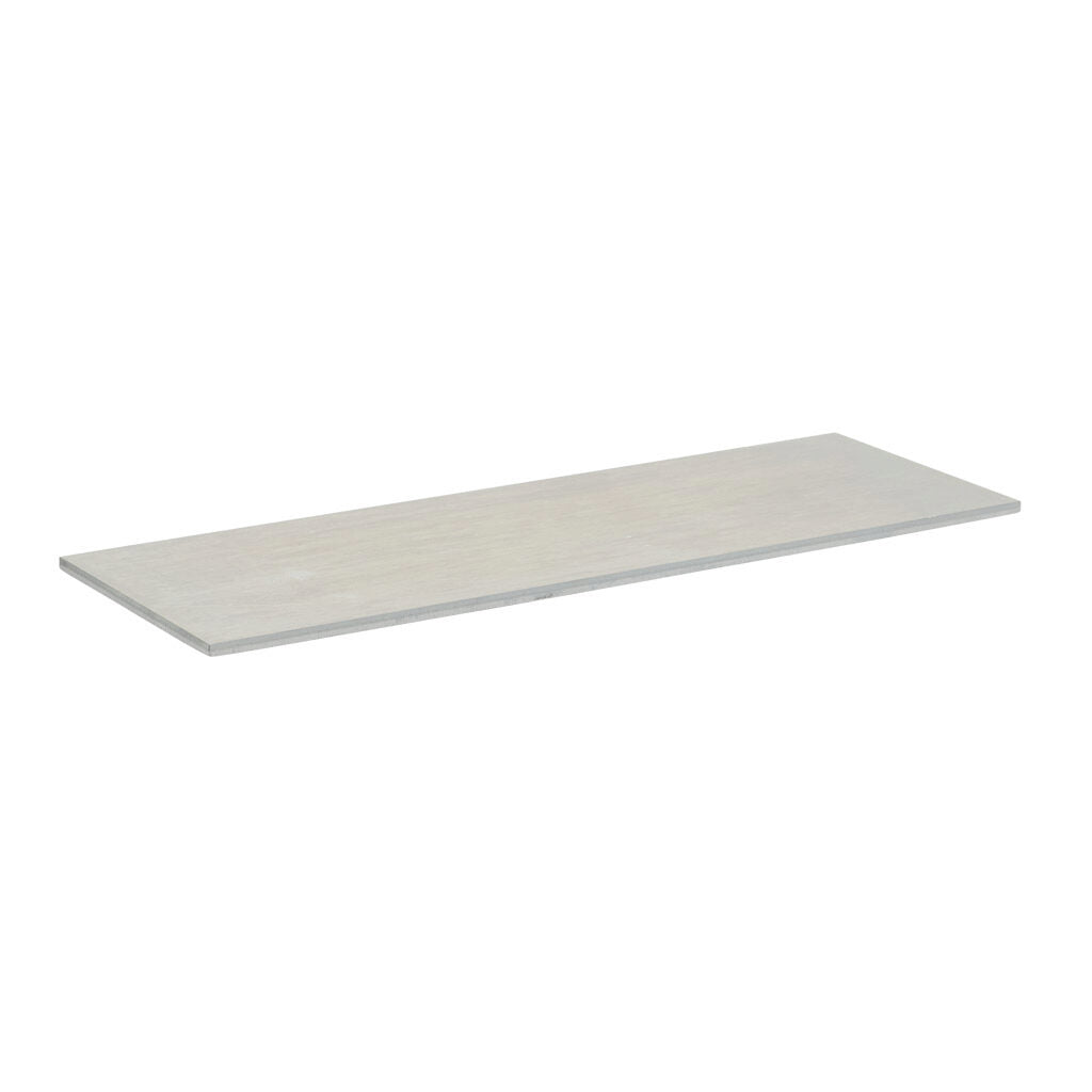 AttaBox shelf, weight distribution, 12 x 6in, aluminum. (2) screws and (2) slot nuts included.-WD12