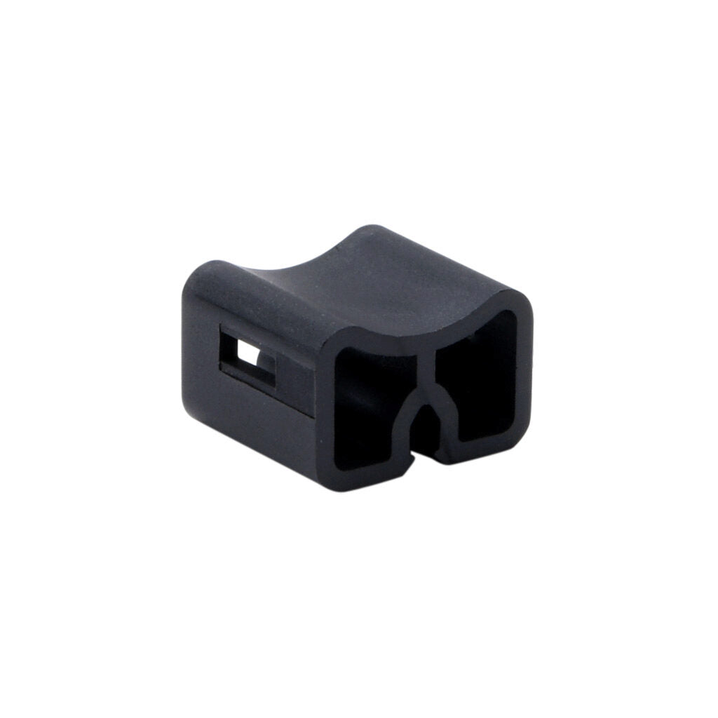 AchieVe cable tie attachment, black. Package of 50. For use with Achieve wire duct 1.5in width or larger. Use along with a cable tie to group wires together inside the wire duct.-WD-CTCLAMP