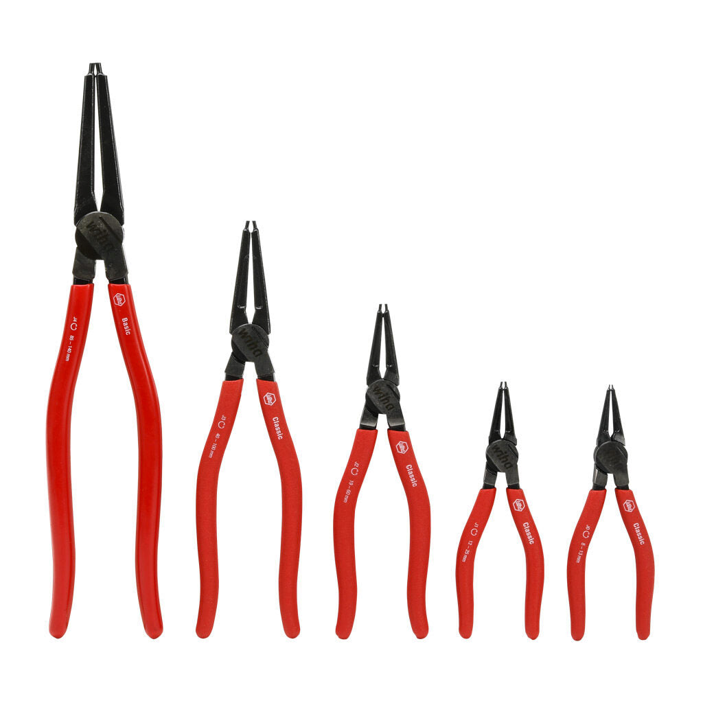 Wiha pliers set, internal snap ring, 5 pieces.-WT32626