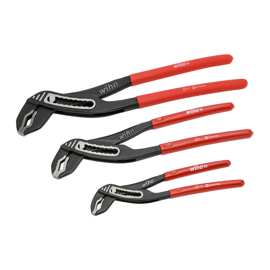Wiha pliers set, tongue and groove, 3 pieces.-WT32670