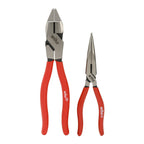 Wiha pliers set, long nose and linesmans, 2 pieces.-WT32699