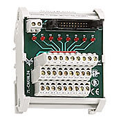 8 PT I/O CONNECTOR MODULE W/8 LEDS 24V 1BX=1PC.-ZL-CM08L24