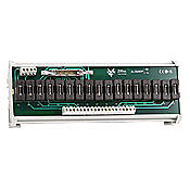 16 PT. I/O FUSED CONNECTOR MODULE 24 PIN.-ZL-CM16TF2