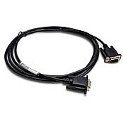 STD 9 PIN DSUB SHIELDED CABLE 2M BLACK.-ZL-DB9-CBL