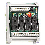 ZIPLINK RELAY SOCKET FOUR CHANNEL 120VAC.-ZL-RS4-120