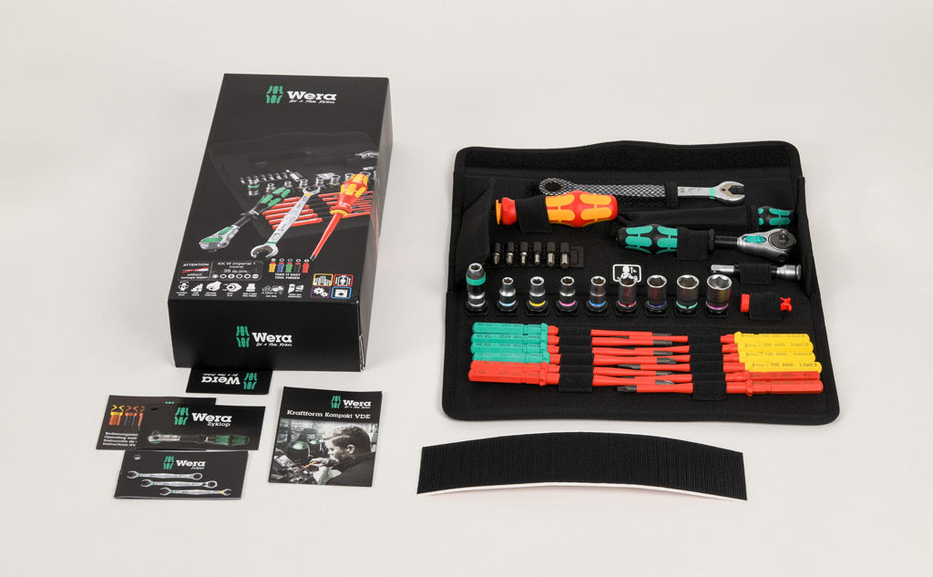 Wera maintenance set, 35 pieces, imperial.-05135871001