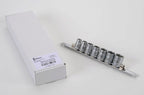 Wera socket set, 7 pieces, 3/8in drive, SAE.-05300211055