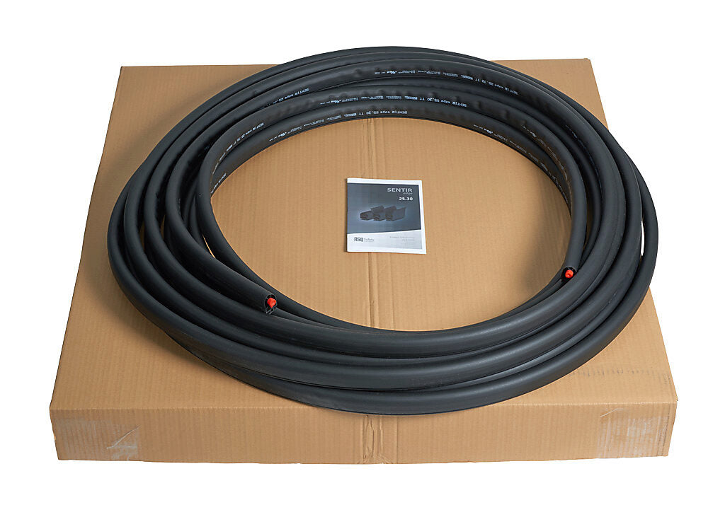 ASO Safety Solutions safety contact edge, 25 x 30mm, 82ft length. Purchase required end caps separately.-1502-2600
