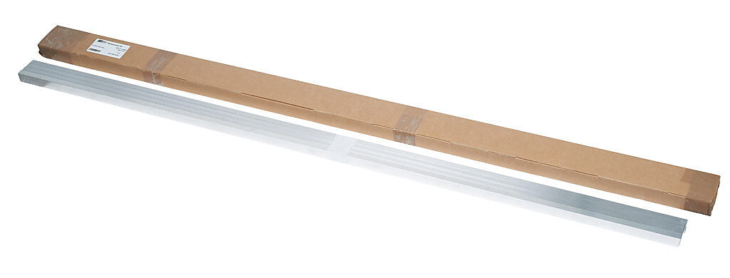 ASO Safety Solutions contact edge mounting rail, aluminum, 5ft length. Package of 4. For use with safety contact edges.-2002-0230