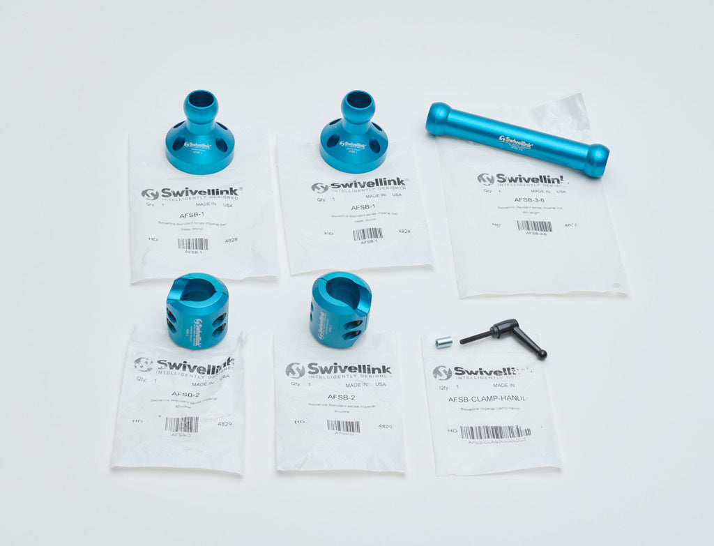 Swivellink Standard series imperial mounting kit, 6in link.-AFSB-1006