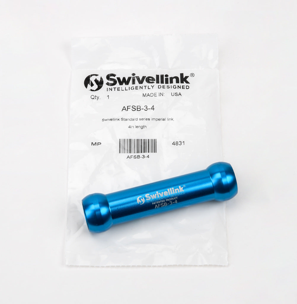 Swivellink Standard series imperial link, 4in length.-AFSB-3-4