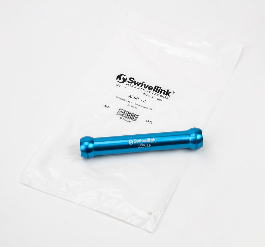 Swivellink Standard series imperial link, 6in length.-AFSB-3-6