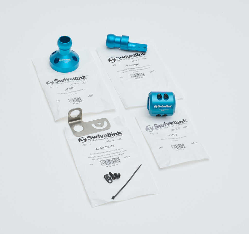 Swivellink Standard series imperial mounting kit, 18mm sensor.-AFSB-SBKIT-18