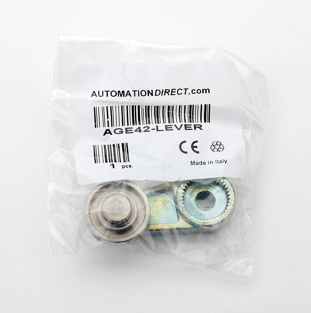 Actuator, lever with stainless steel roller. For use with E42 ABM and ABP switches.-AGE42-LEVER