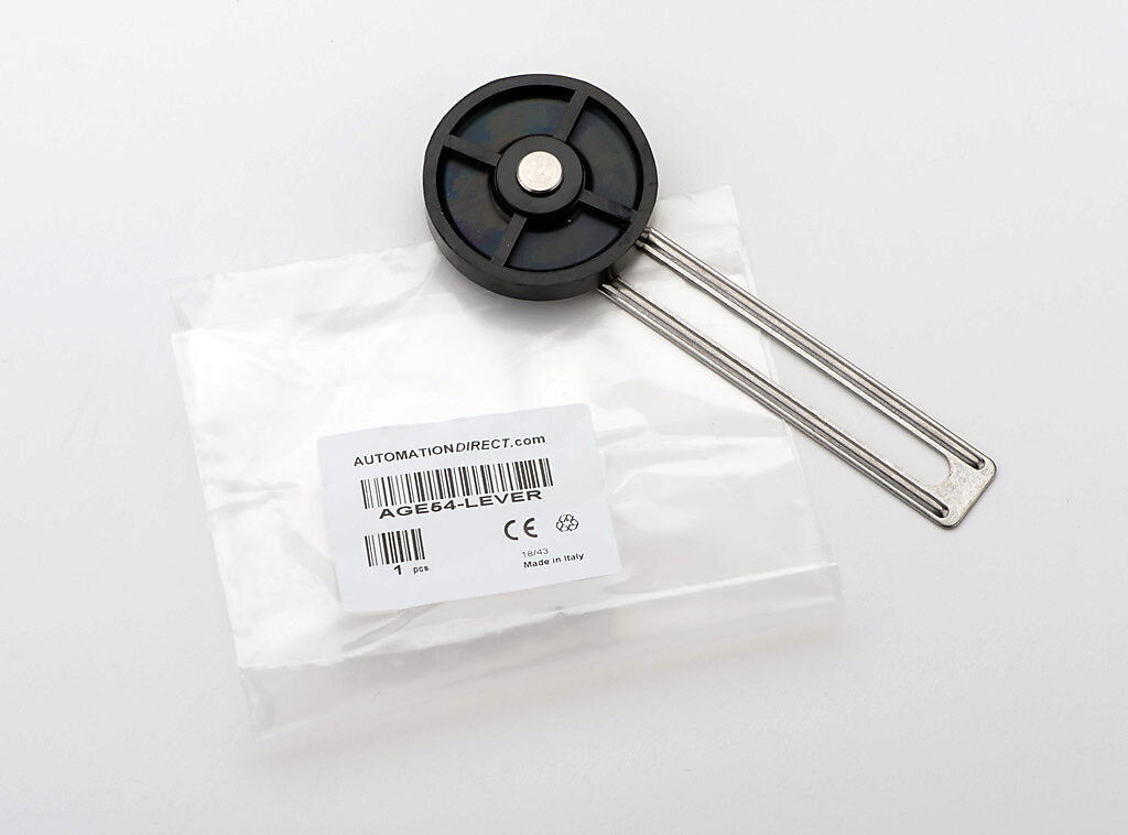 Actuator, adjustable lever with rubber roller. For use with E52 ABM and ABP switches.-AGE54-LEVER