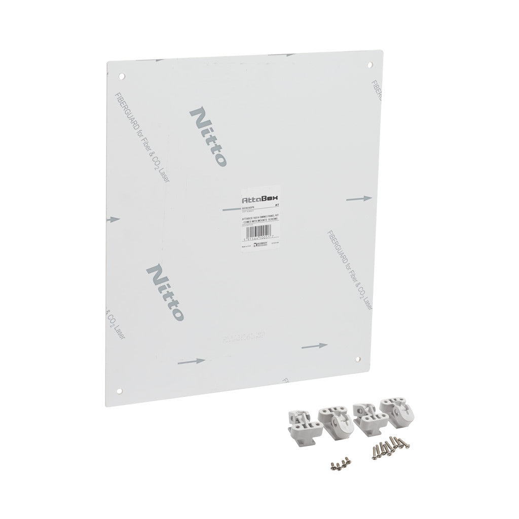 AttaBox swing panel kit, 3003-H14 aluminum. For use with AHxx16148xxx Heartland series enclosures.-AH1614SPK