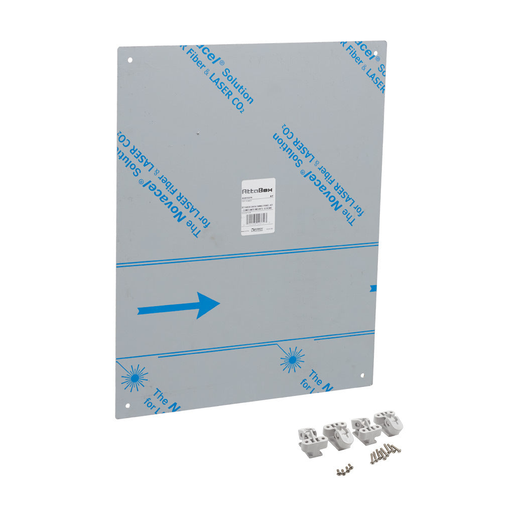 AttaBox swing panel kit, 3003-H14 aluminum. For use with AHxx20168xxx Heartland series enclosures.-AH2016SPK