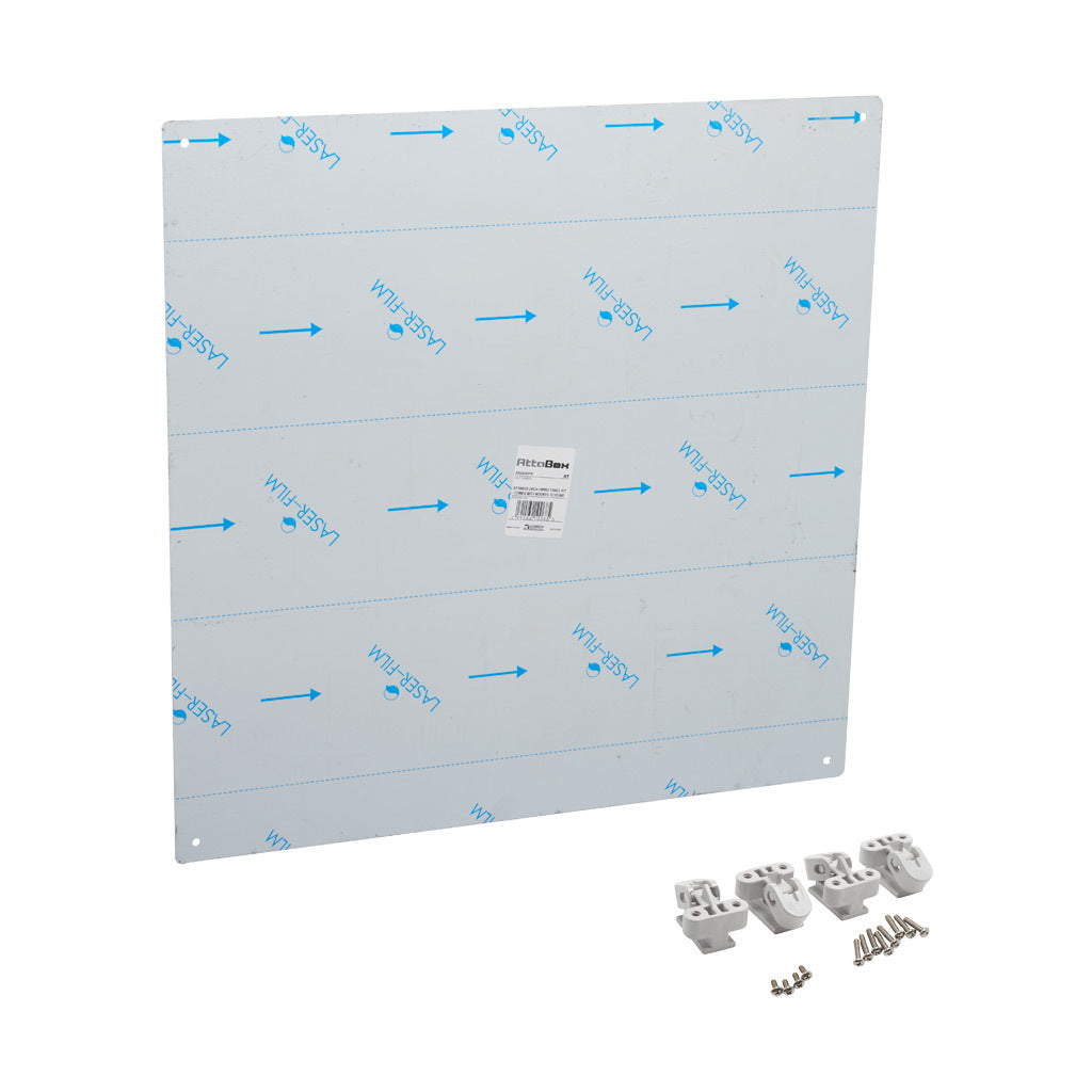 AttaBox swing panel kit, 3003-H14 aluminum. For use with AHxx242410xxx Heartland series enclosures.-AH2424SPK