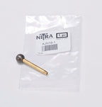 NITRA pneumatic air jet nozzle, 1in length, straight, brass.-AJN16-1