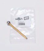 NITRA pneumatic air jet nozzle, 2in length, straight, brass.-AJN16-2