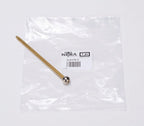 NITRA pneumatic air jet nozzle, 3in length, straight, brass.-AJN16-3