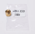 NITRA pneumatic air jet nut, brass.-AJ-NUT