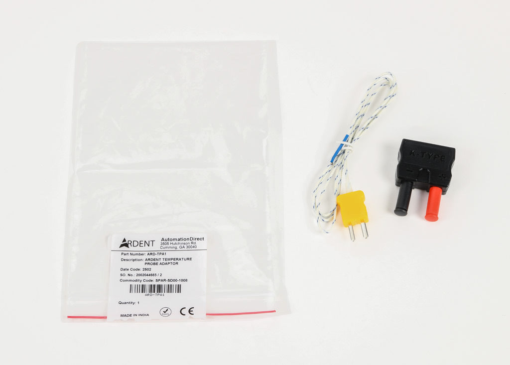 ARDENT temperature adapter, for use with ARD-MM410, ARD-MM612, ARD-MM613, ARD-MM615, ARD-MM616 and ARD-IT30.-ARD-TPA1