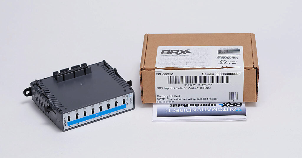 BRX simulator input module, 8-point.-BX-08SIM