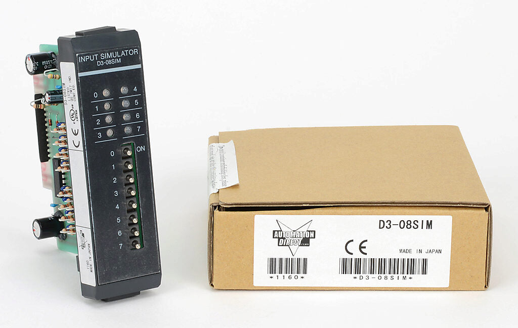 DL305 simulator input module, 8-point.-D3-08SIM