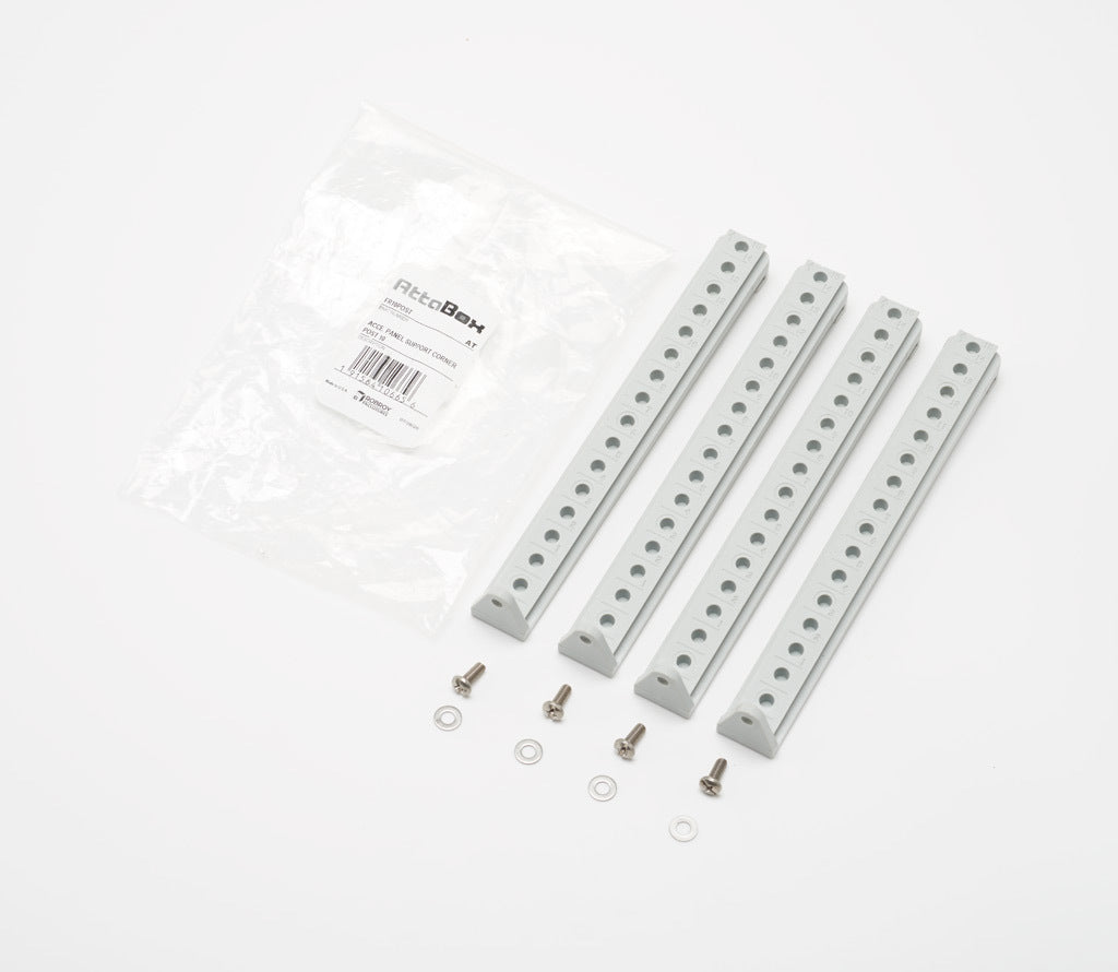 AttaBox Freedom series corner post, package of 4. For use with 18 x 16 x 10in and 20 x 16 x 10in Freedom series enclosures. Mounting screws included.-FR10POST