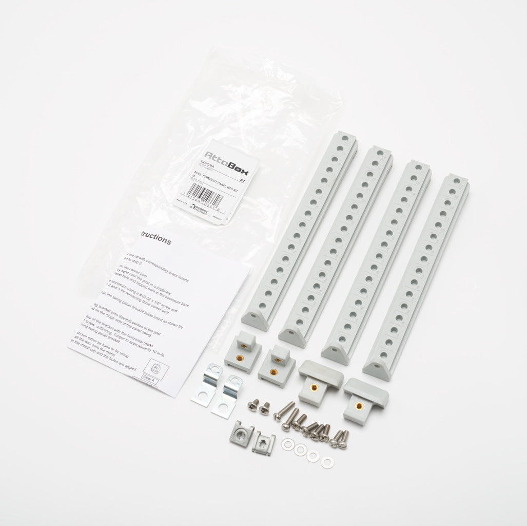 AttaBox Freedom series swing panel accessory kit, includes FR10POST and FRSPBKT.-FR10SPKA