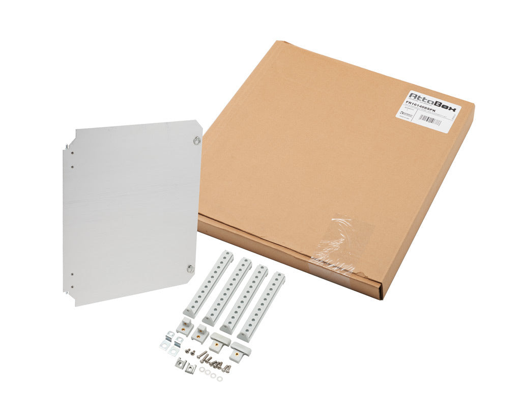 AttaBox swing panel kit, deadfront, 3003-H14 aluminum. For use with FR161408xxx, FRCC161408Hxx and FRW161408HxL Freedom series enclosures.-FR161408SPK