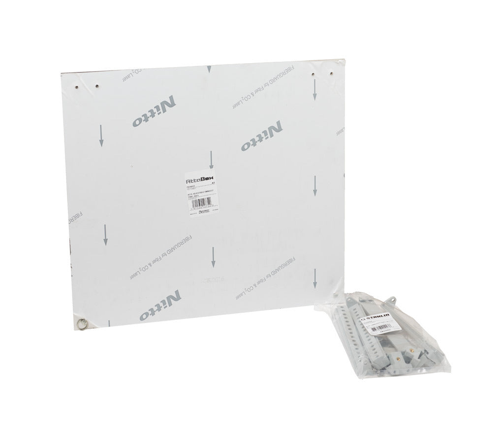 AttaBox swing panel kit, variable depth, 3003-H14 aluminum. For use with FR201610xxx and FRW201610HxL Freedom series enclosures.-FR201610SPKA