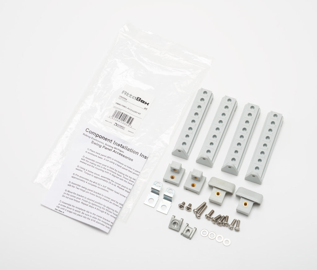 AttaBox Freedom series swing panel accessory kit, includes FR6POST and FRSPBKT.-FR6SPKA