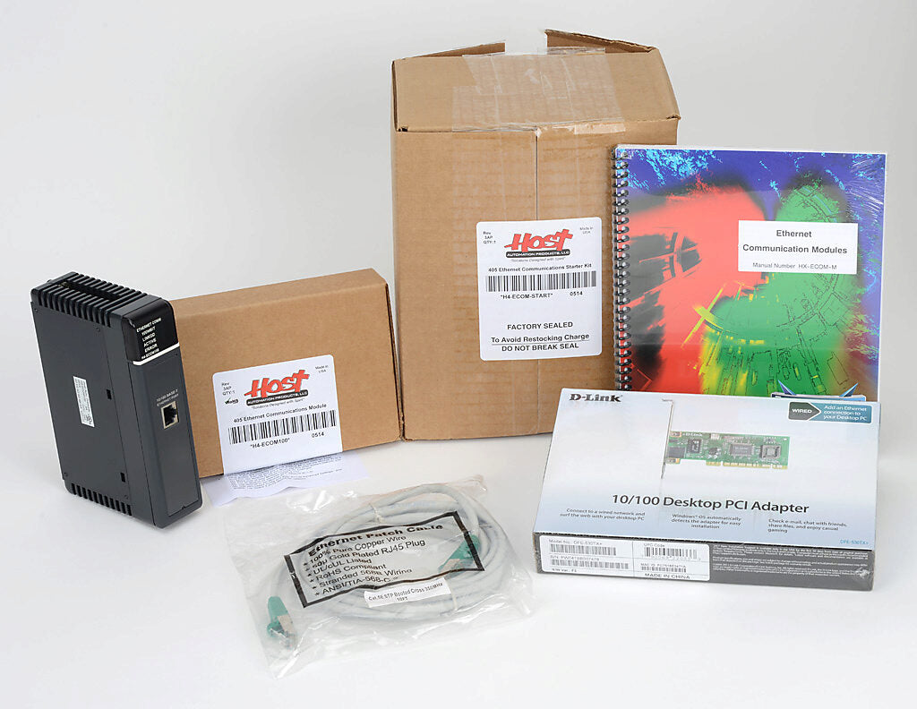 Do-more H4 series starter kit with Ethernet.-H4-ECOM-START