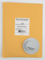 Wiegmann single drain vent, PVC, for fiberglass enclosures.-HW-DV