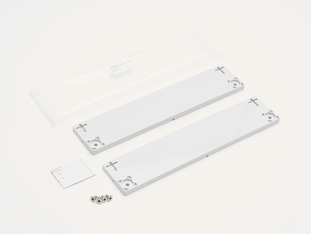AttaBox mounting flanges, replacement, polycarbonate. For use with 16in wide Heartland series enclosures. Includes (2) mounting flanges and mounting hardware.-MFK16