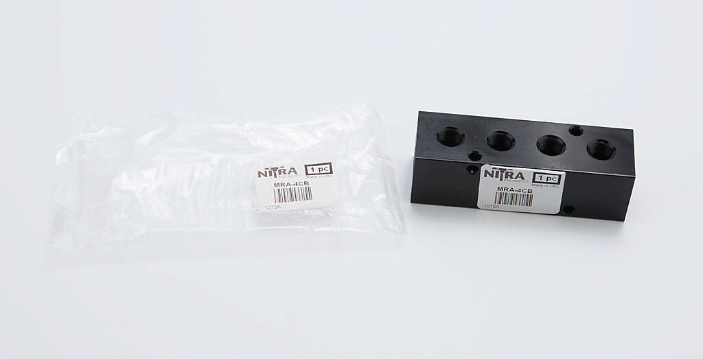 Valve Manifold: (4) stations (PN# MRA-4CB) | AutomationDirect – CNC ...