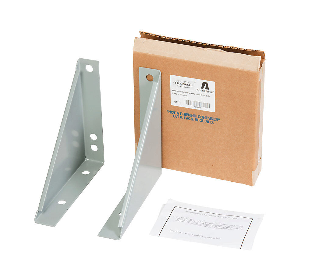 ACME wall mounting brackets, for use with 15 kVA 3-phase encapsulated transformer.-PL79911