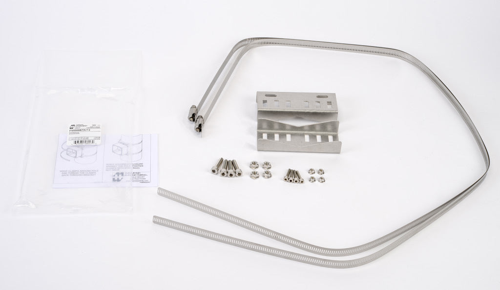 Hammond pole mounting kit, accommodates 15in or less.-PMB6687KIT2