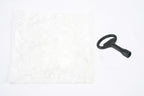 Saginaw enclosure key, replacement, 8mm square.-SCE-101697
