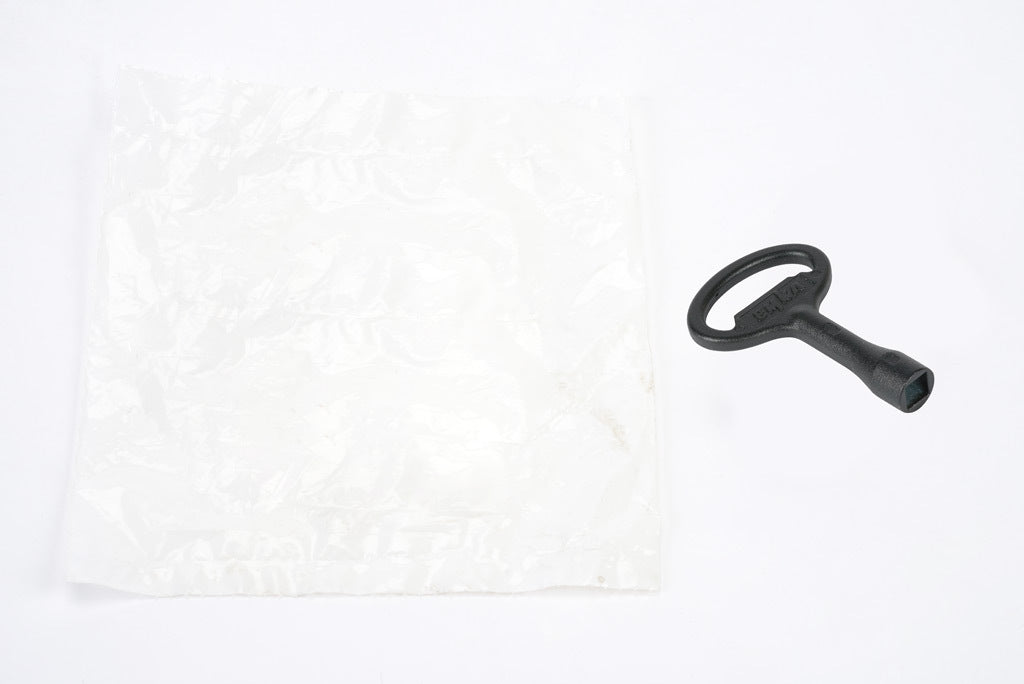 Saginaw enclosure key, replacement, 8mm square.-SCE-101697