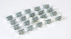 Saginaw channel nut, 3/8-16 UNC. Package of 20.-SCE-PS3816CN