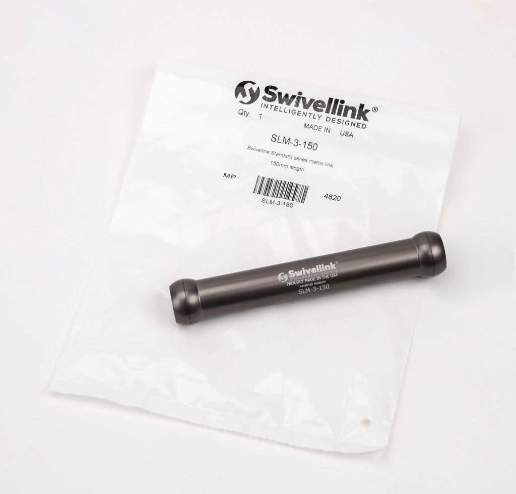 Swivellink Standard series metric link, 150mm length.-SLM-3-150