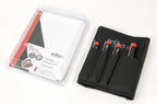 Wiha precision screwdriver set, slotted, 8 pieces, free-spinning cap.-WT26098