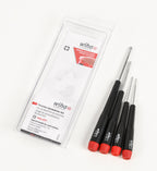 Wiha precision screwdriver set, Phillips, 4 pieces, free-spinning cap.-WT26194
