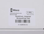 Wera nutdriver set, internal hex, 7 pieces, metric.-05029510055