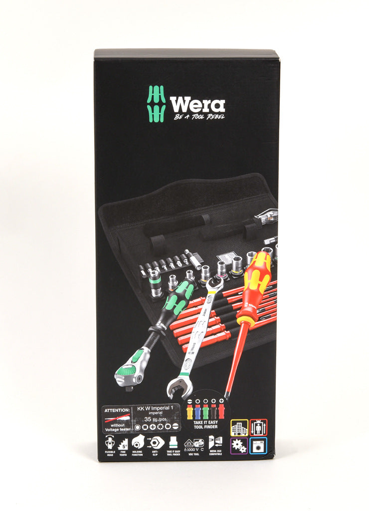 Wera maintenance set, 35 pieces, imperial.-05135871001