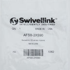 Swivellink XS series imperial tee knuckle.-AFSB-2XS90
