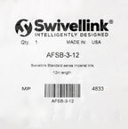 Swivellink Standard series imperial link, 12in length.-AFSB-3-12